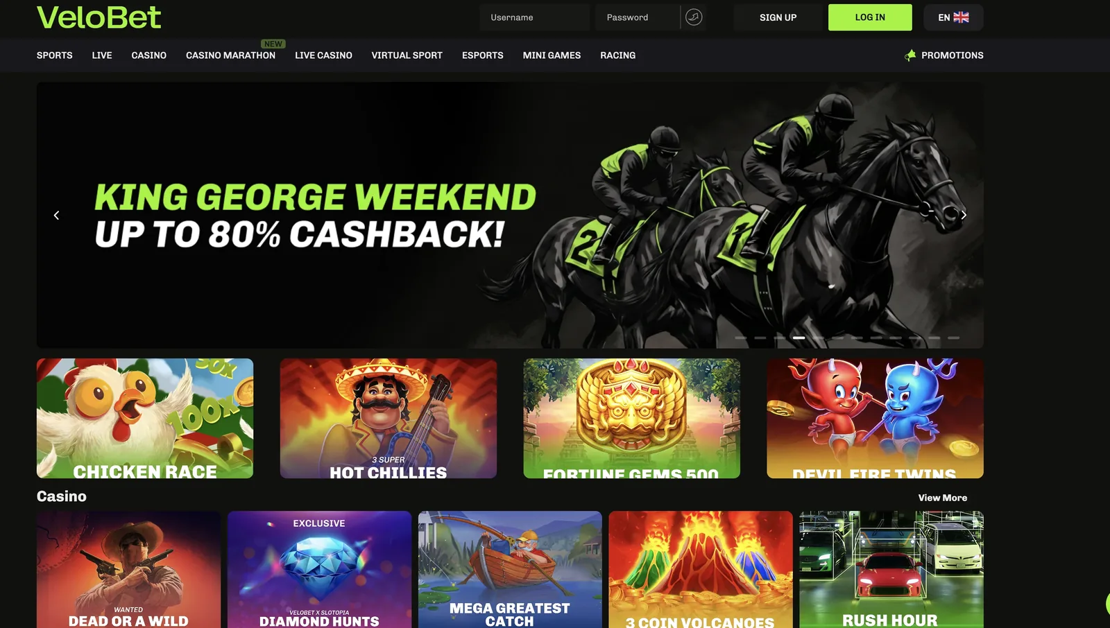 Velobet Casino Review